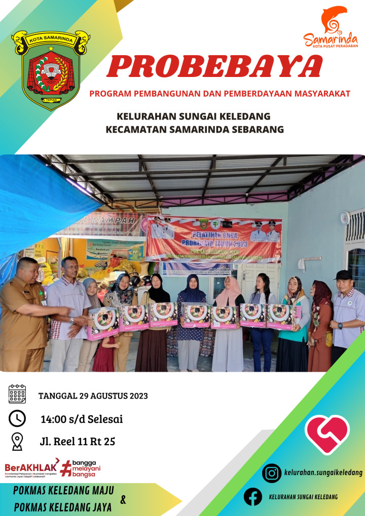Probebaya Bidang Pemberdayaan Dalam Pelatihan Keterampilan Tata Boga & Tata Rias.