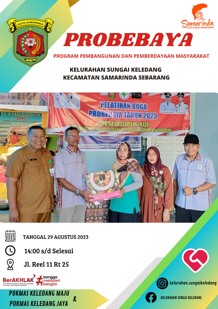Probebaya Bidang Pemberdayaan Dalam Pelatihan Keterampilan Tata Boga & Tata Rias.