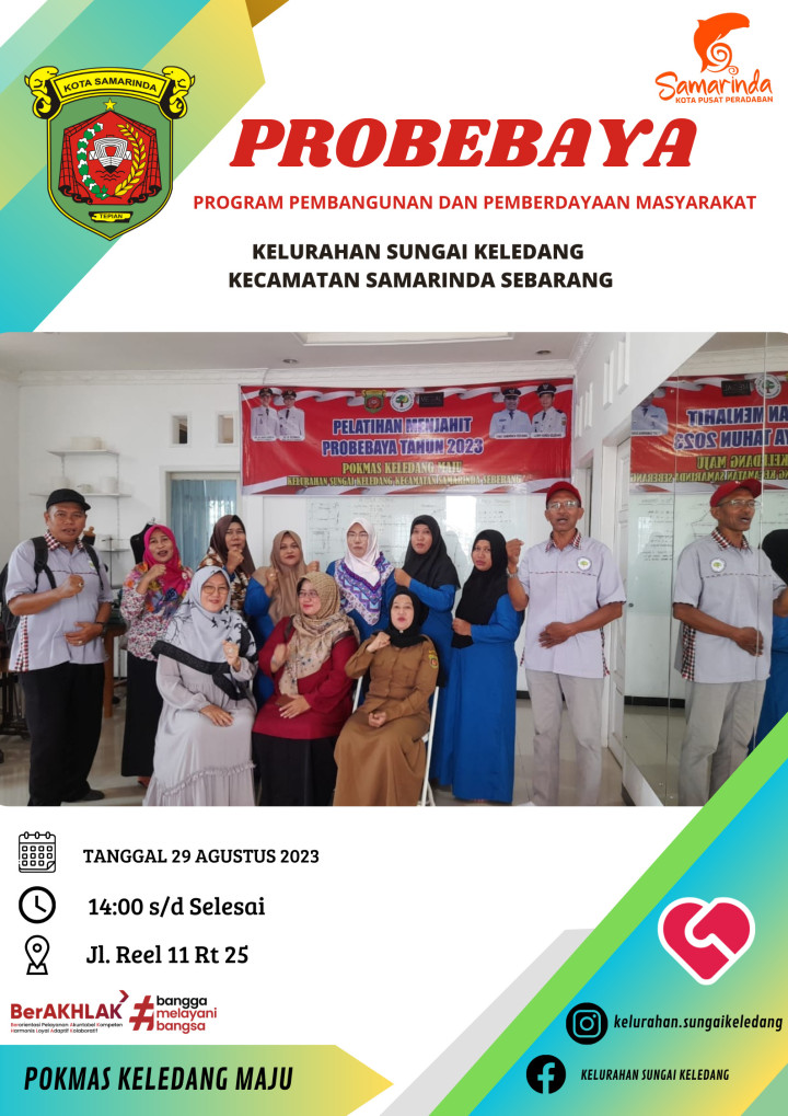 Probebaya Bidang Pemberdayaan Dalam Pelatihan Keterampilan Tata Boga & Tata Rias.