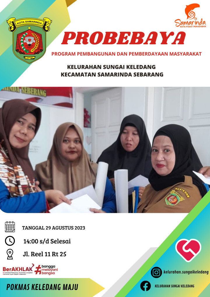 Probebaya Bidang Pemberdayaan Dalam Pelatihan Keterampilan Tata Boga & Tata Rias.