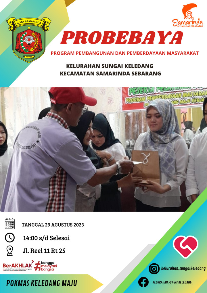 Probebaya Bidang Pemberdayaan Dalam Pelatihan Keterampilan Tata Boga & Tata Rias.