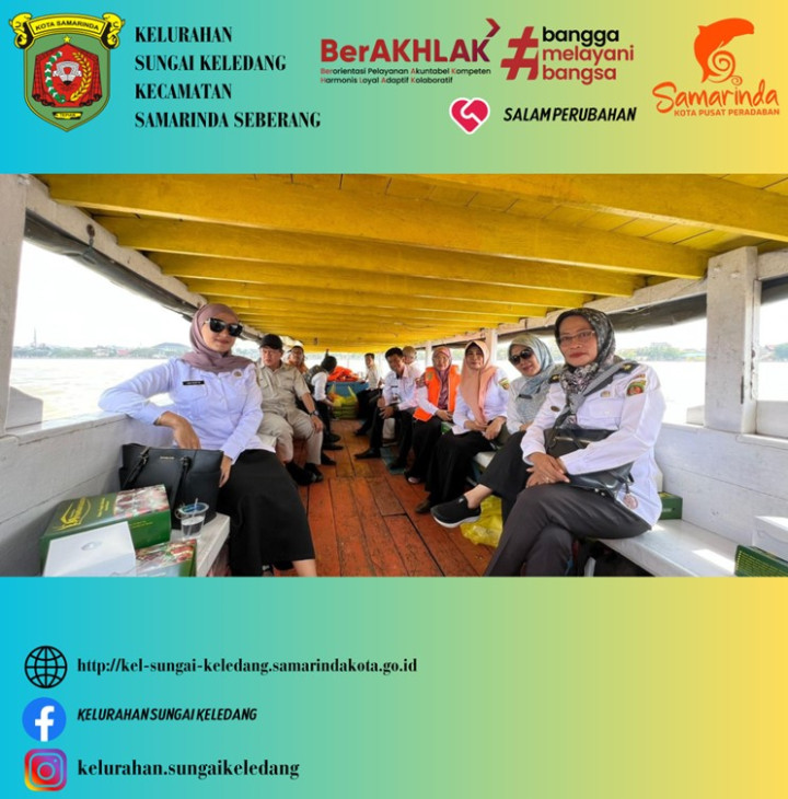 Menghadiri  Rakor Lurah Terkait Operasi Pasar dan  Susur Sungai Mahakam