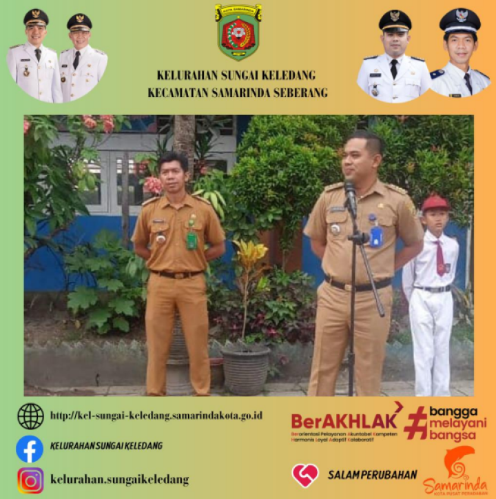 Upacara Apel Pagi Di SDN 016