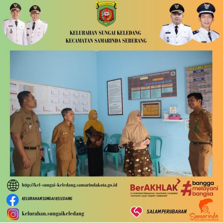 Menerima Kunjungan Bimbingan Wilayah Kementerian Kesehatan Terhadap Dukungan Pemerintah Kota Samarinda Tentang Integrasi Layanan Primer Dan Pustu Prima Ke Posbindu Dan Posyandu.
