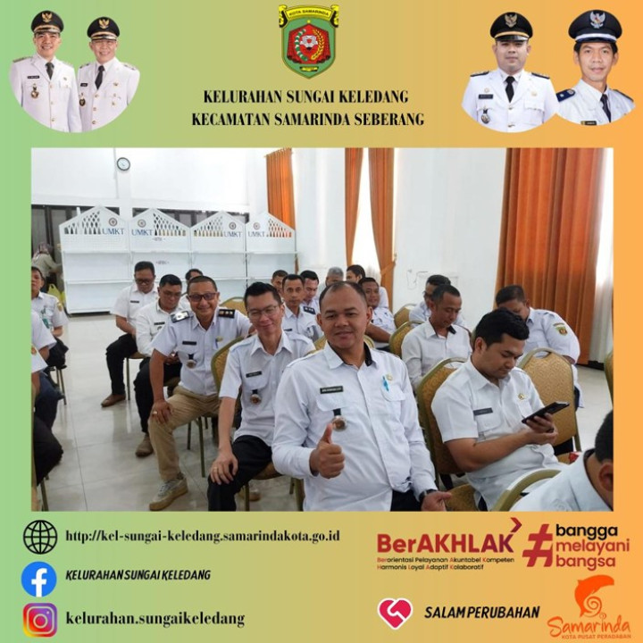 Menghadiri Sosialisasi Dokumen Kajian Risiko Bencana (KRB) Kota Samarinda Tahun 2022-2026