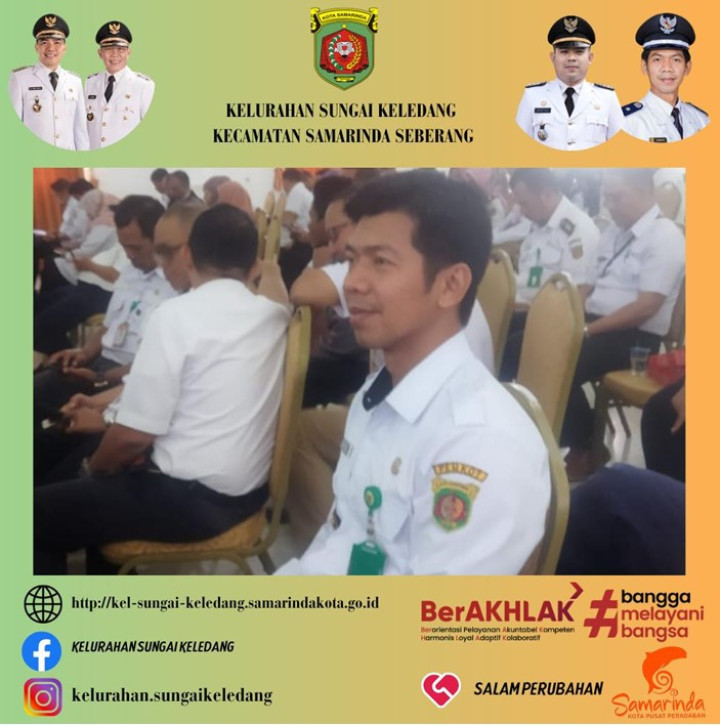 Menghadiri Sosialisasi Dokumen Kajian Risiko Bencana (KRB) Kota Samarinda Tahun 2022-2026