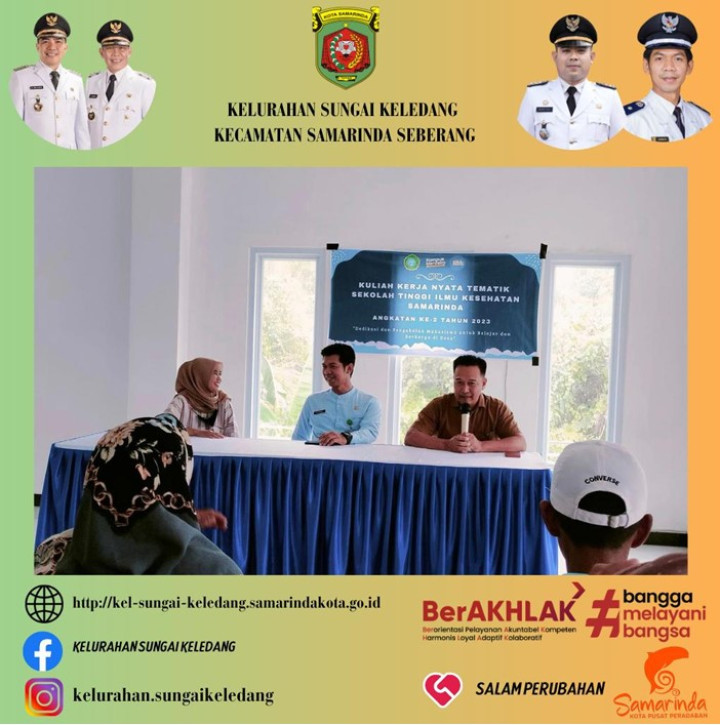 Pelepasan Mahasiswa KKN STIKSAM Kelompok 10
