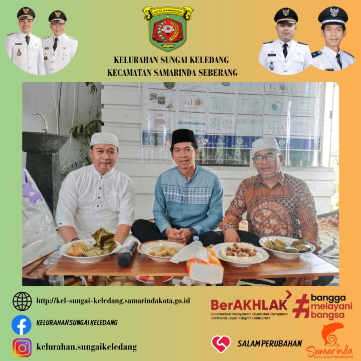 Menghadiri Undangan Khotmil Quran TPQ Baiturrahim Kel.Sungai Keledang
