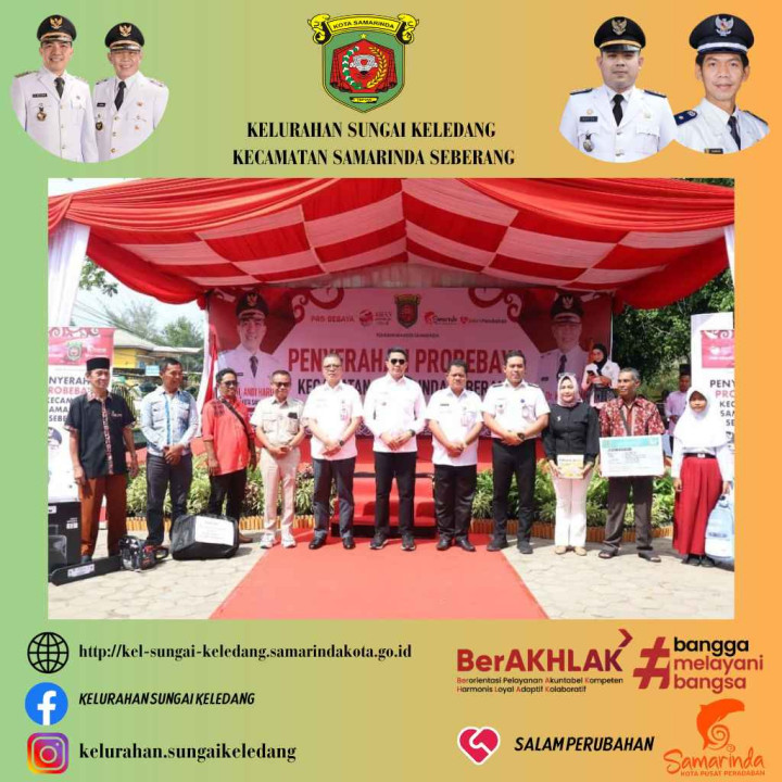 Penyerahan Probebaya Kecamatan Samarinda Seberang