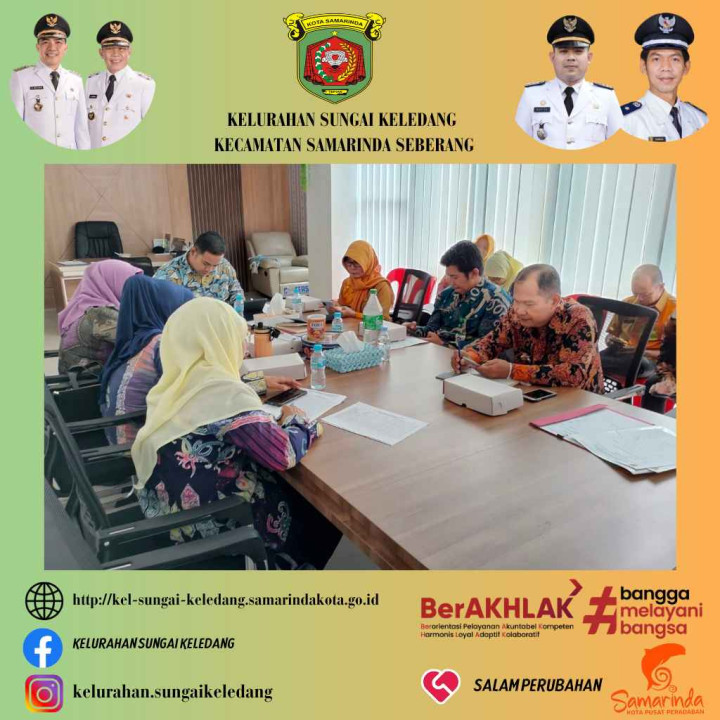 Rapat Terkait Pengumpulan Data Peserta Pelatihan Di BPVP/BLKI Samarinda.