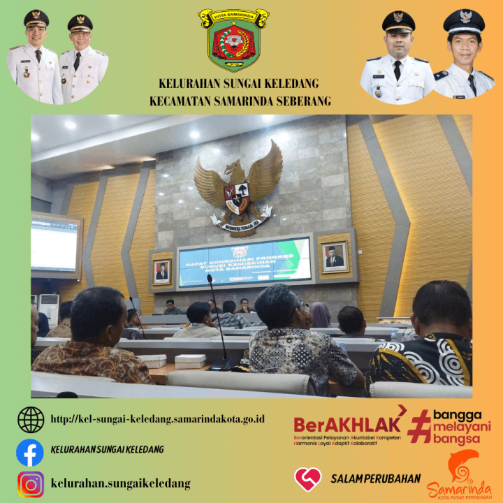 Rapat Kordinasi Progres Survei Kemiskinan Kota Samarinda