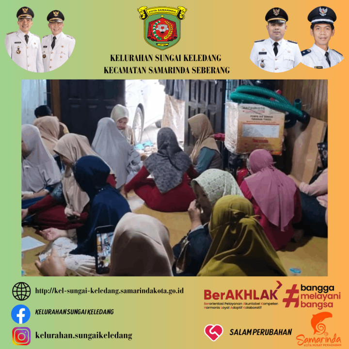 Kegiatan Dasawisma Kelurahan Sungai Keledang