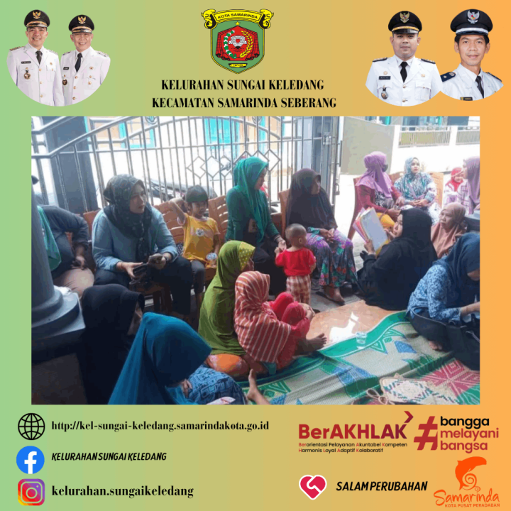 Kegiatan Dasawisma Kelurahan Sungai Keledang