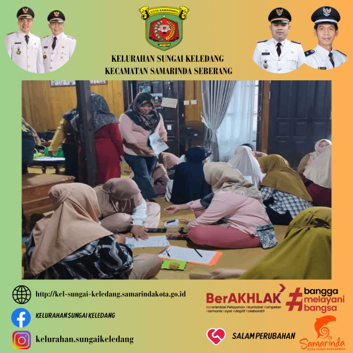 Kegiatan Dasawisma Kelurahan Sungai Keledang