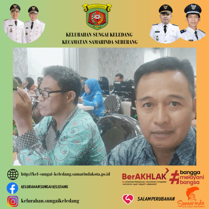 Kegiatan Sosialisasi e-kinerja Badan Kepegawaian Negara Di Lingkungan Pemerintah Kota Samarinda