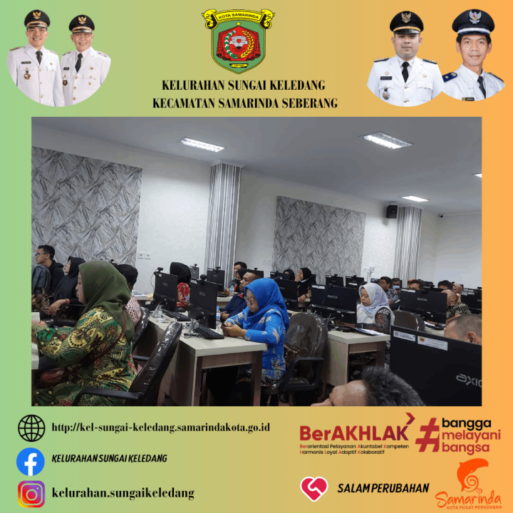 Kegiatan Sosialisasi e-kinerja Badan Kepegawaian Negara Di Lingkungan Pemerintah Kota Samarinda
