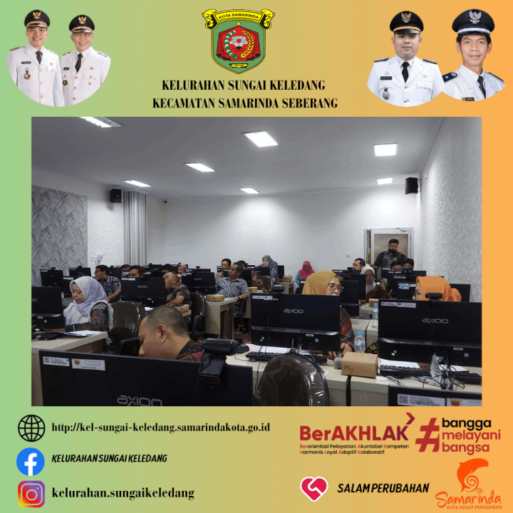 Kegiatan Sosialisasi e-kinerja Badan Kepegawaian Negara Di Lingkungan Pemerintah Kota Samarinda
