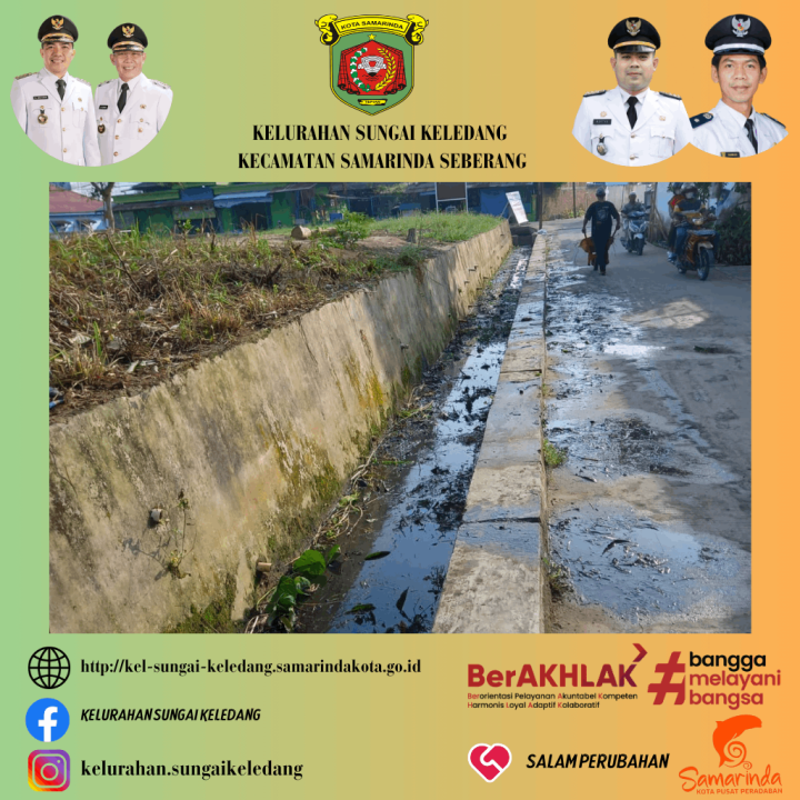 Gotong Royong Lingkungan Di RT.24,25 & 26 Jln.Reel Kel. Sunga Keledang.