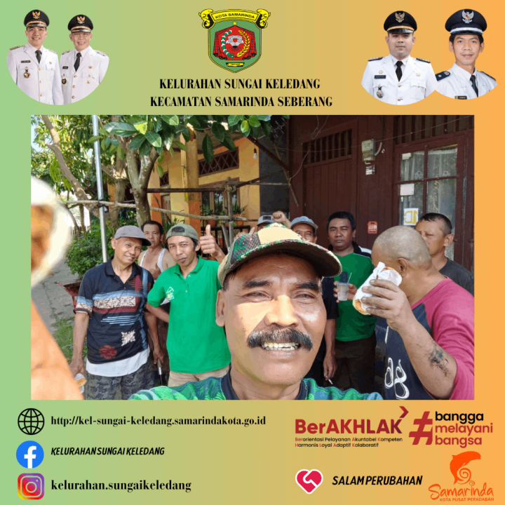 Gotong Royong Lingkungan Di RT.24,25 & 26 Jln.Reel Kel. Sunga Keledang.