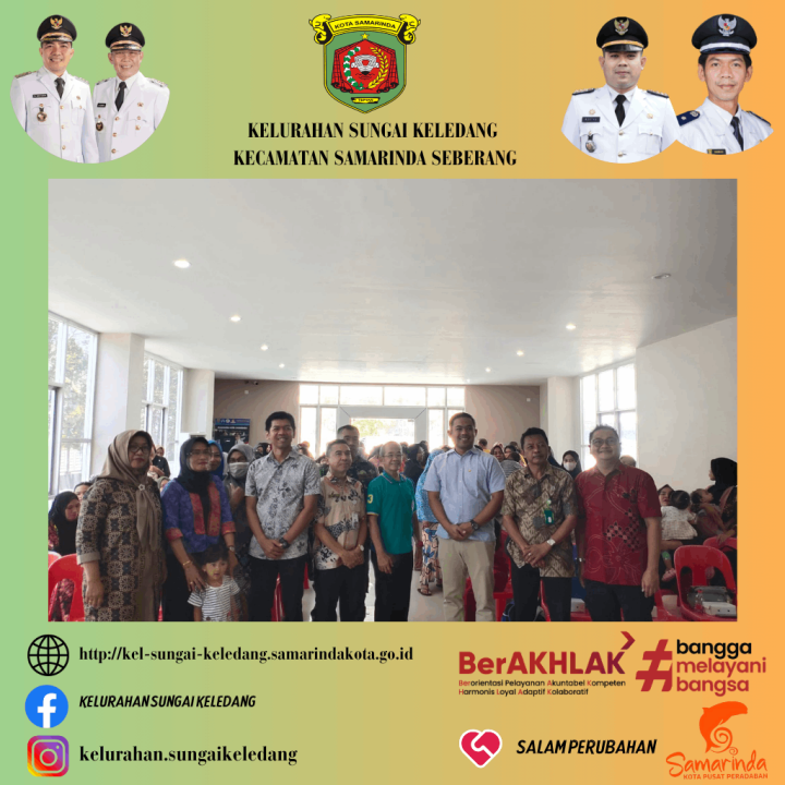 Menghadiri Bhakti Sosial Alumni FK UNAIR Dengan Tema Cegah Stunting Menuju Generasi Indonesia Sehat