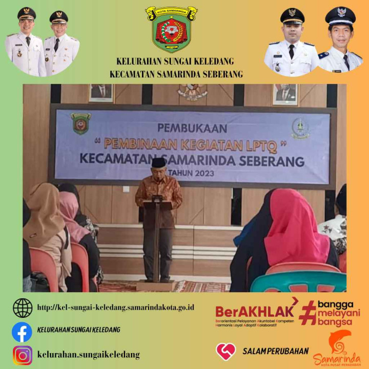 Pembukaan Pembinaan Oleh LPTQ  Kecamatan Samarinda Seberang Thn.2023