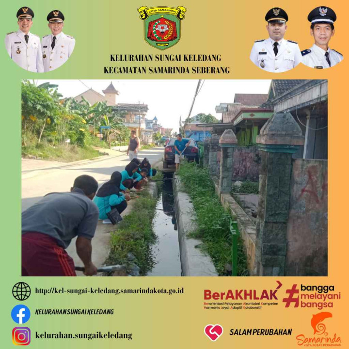 Minggu, 12 November 2023 Kegiatan Gotong Royong Lingkungan Forum RT Kel.Sungai Keledang.