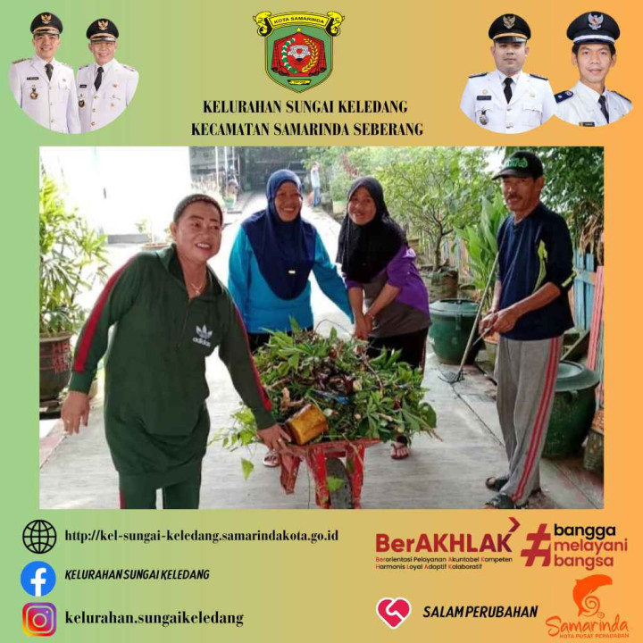 Minggu, 12 November 2023 Kegiatan Gotong Royong Lingkungan Forum RT Kel.Sungai Keledang.