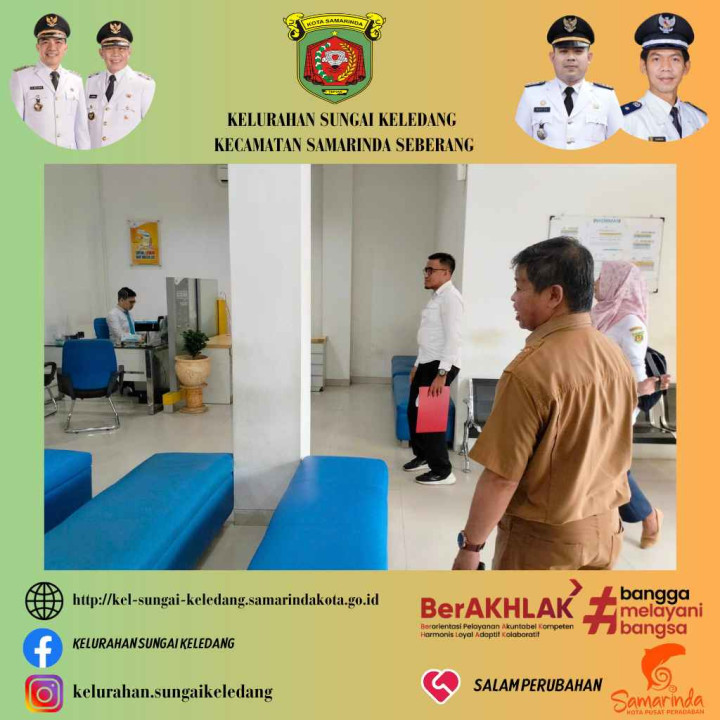 Mendampingi Tim Penilai Adipura DLH Kota Samarinda & Jajaran Kecamatan Samarinda Seberang.