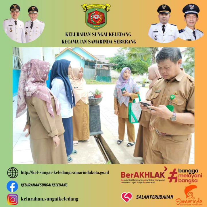 Mendampingi Tim Penilai Adipura DLH Kota Samarinda & Jajaran Kecamatan Samarinda Seberang.