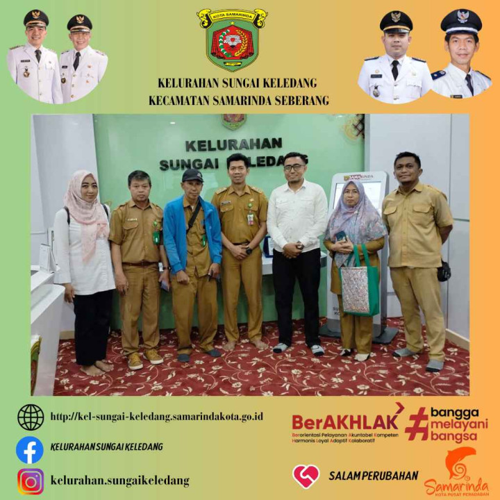 Mendampingi Tim Penilai Adipura DLH Kota Samarinda & Jajaran Kecamatan Samarinda Seberang.