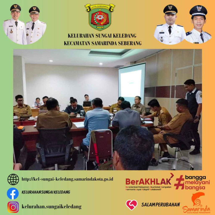 Menghadiri Rapat Dengar Pendapat Tentang Tindak Lanjut Penanganan Longsor Di Perumahan Keledang Mas Baru.