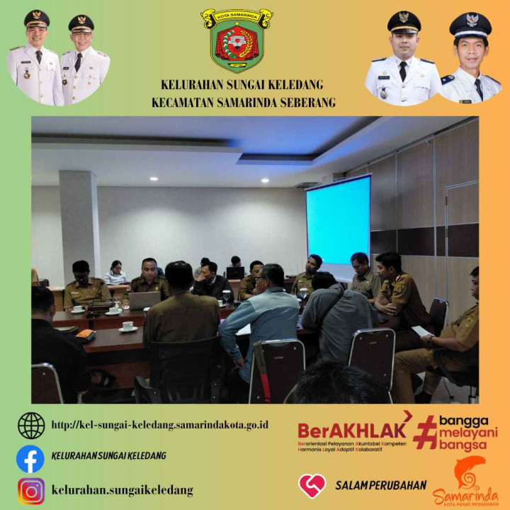 Menghadiri Rapat Dengar Pendapat Tentang Tindak Lanjut Penanganan Longsor Di Perumahan Keledang Mas Baru.