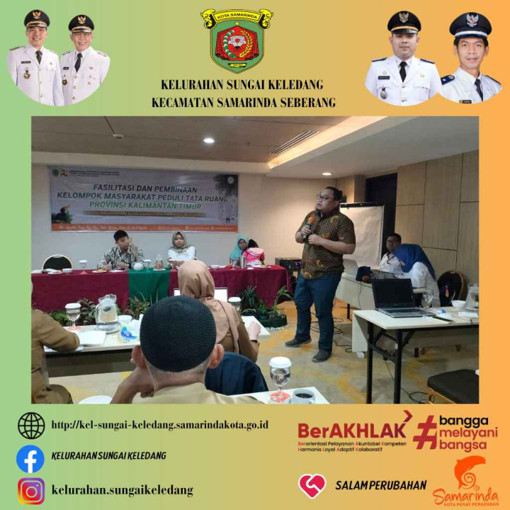 Fasilitasi Dan Pembinaan Kelompok Masyarakat Peduli Tata Ruang Prov Kalimantan Timur.