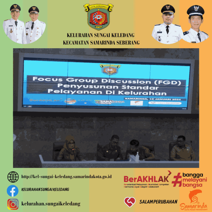 Menghadiri Forum Group Discussion (FGD) Penyusunan Standar Pelayanan Di Kelurahan