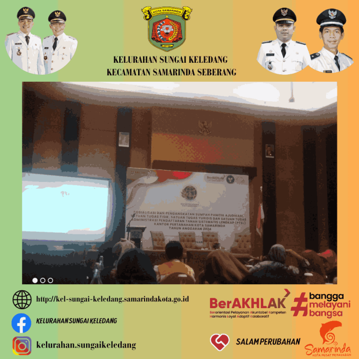 osialisasi Dan Pengangkatan Sumpah Panitia Ajudikasi,Satuan Tugas Fisik, Satuan Tugas Yuridis, Dan Satuan Tugas Administrasi Pendaftaran Tanah Sistematis Lengkap (PTSL)