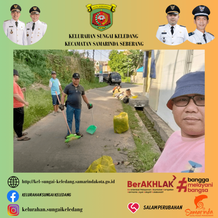 Gotong Royong Area Kantor Kelurahan