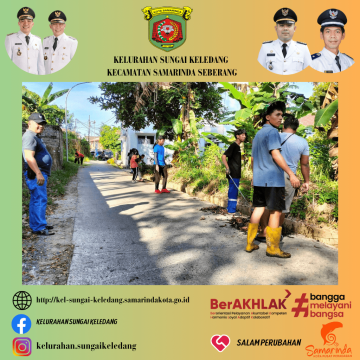 Gotong Royong Area Kantor Kelurahan