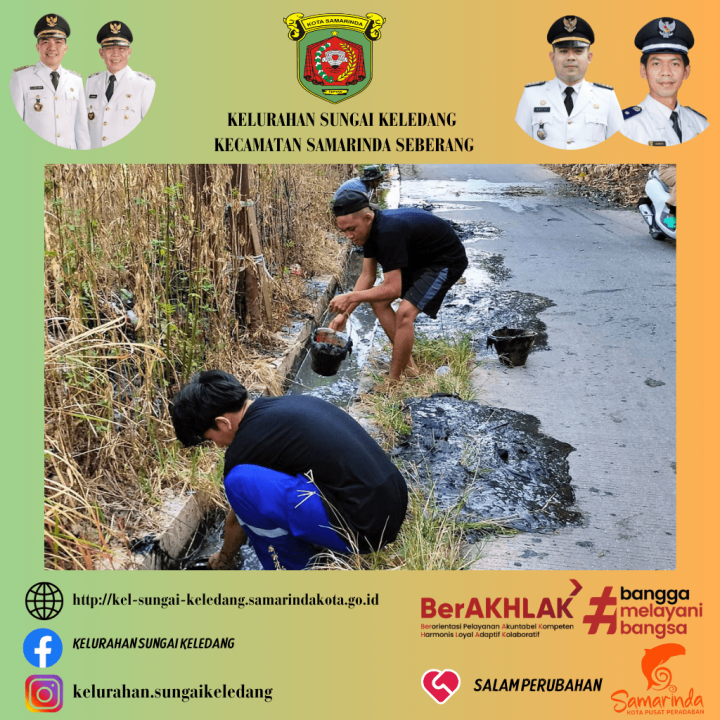 Gotong Royong Area Kantor Kelurahan
