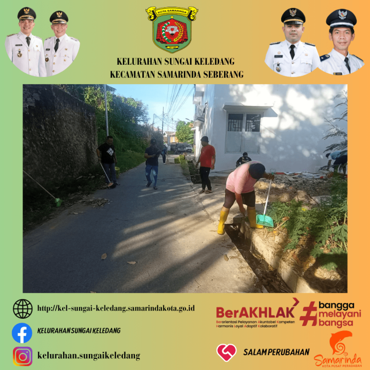 Gotong Royong Area Kantor Kelurahan