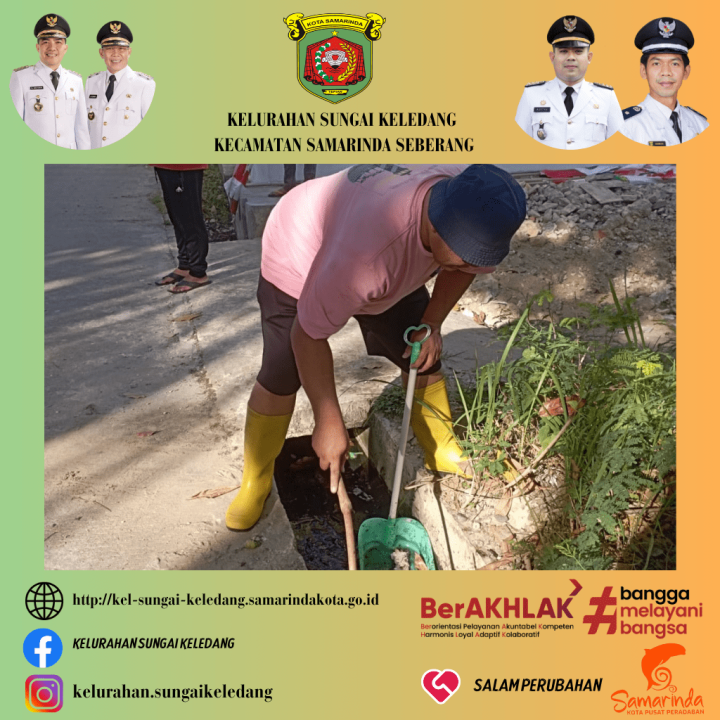 Gotong Royong Area Kantor Kelurahan