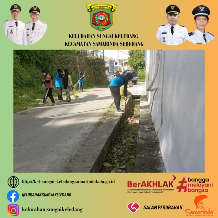 Gotong Royong Area Kantor Kelurahan