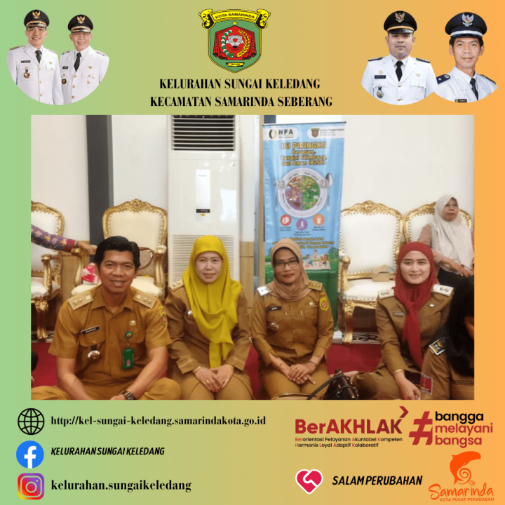 Kunjungan Kerja TP PKK Bersinergi Dengan OPD Terkait Prov Kaltim Ke Kota Samarinda Tahunu 2024