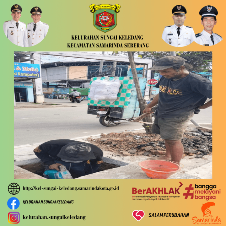 Monitoring Pekerjaan Penggalian Lubang Lampu Penerangan Jalan Umum (LPJU) Jl.Bung Tomo Poros