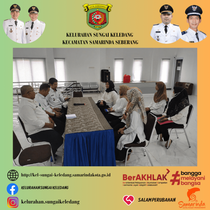 Menerima Kunjungan Dari Kelurahan Sungai Parit Kecamatan Penajam Kabupaten Penajam Paser Utara, Dalam Rangka Audiensi Terkait Pelayanan Digital Berbasis Kelurahan