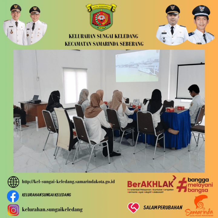 Menerima Kunjungan Dari Kelurahan Sungai Parit Kecamatan Penajam Kabupaten Penajam Paser Utara, Dalam Rangka Audiensi Terkait Pelayanan Digital Berbasis Kelurahan