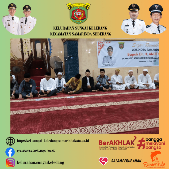 Menghadiri Agenda Safari Ramadhan Dan Buka Puasa Bersama Walikota Samarinda Bapak DR.H.Andi Harun