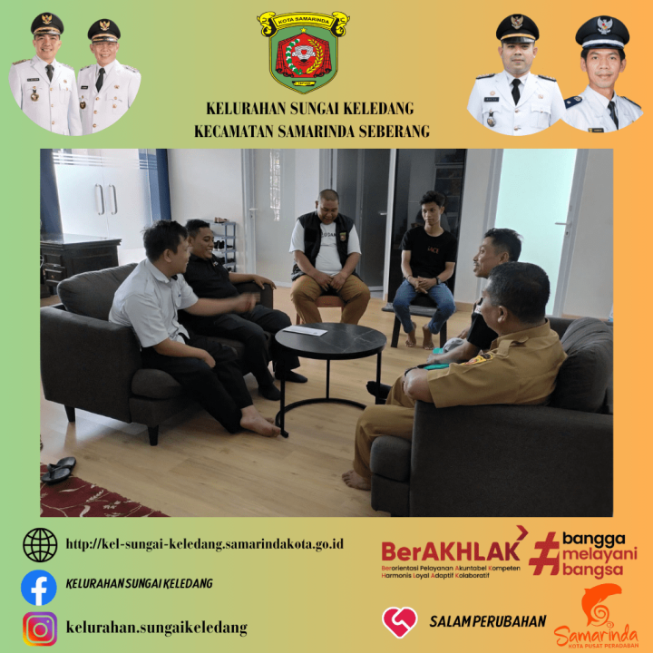 Menerima Kunjungan Panwaslu Kecamatan Samarinda Seberang