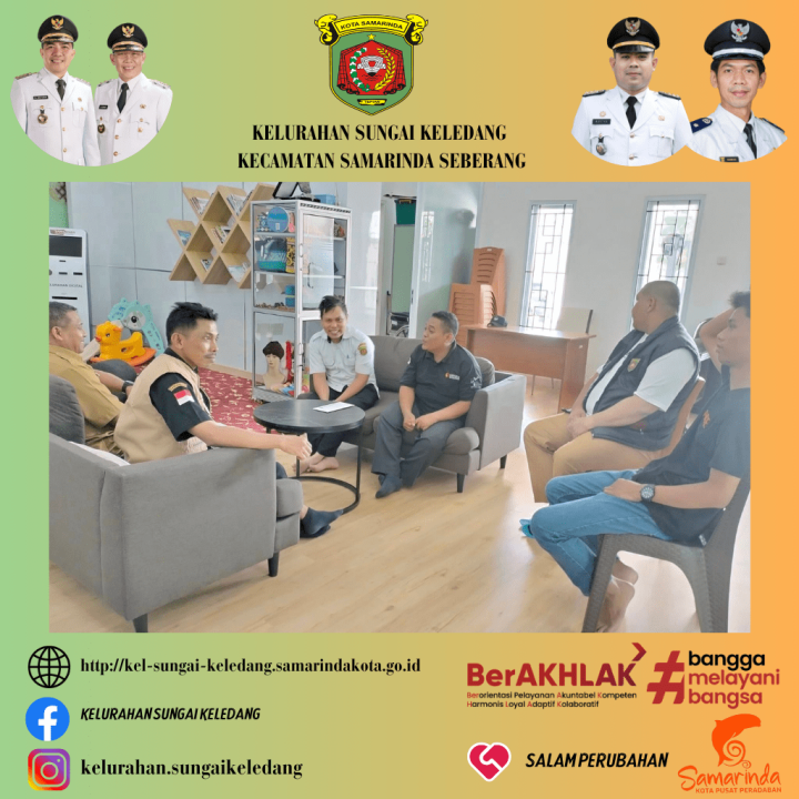 Menerima Kunjungan Panwaslu Kecamatan Samarinda Seberang