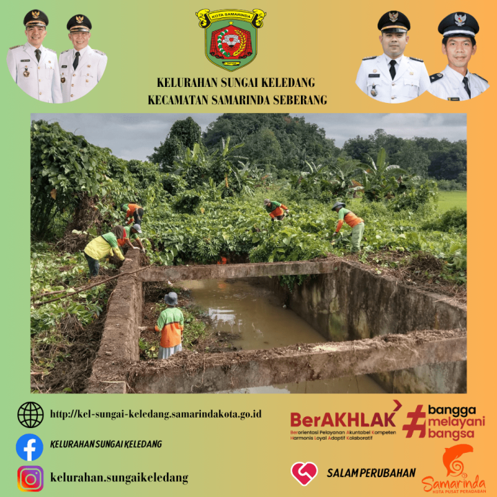 Monitoring Pembersihan Kanal Drainase Oleh Personil UPTD Pemeliharaan Saluran Drainase