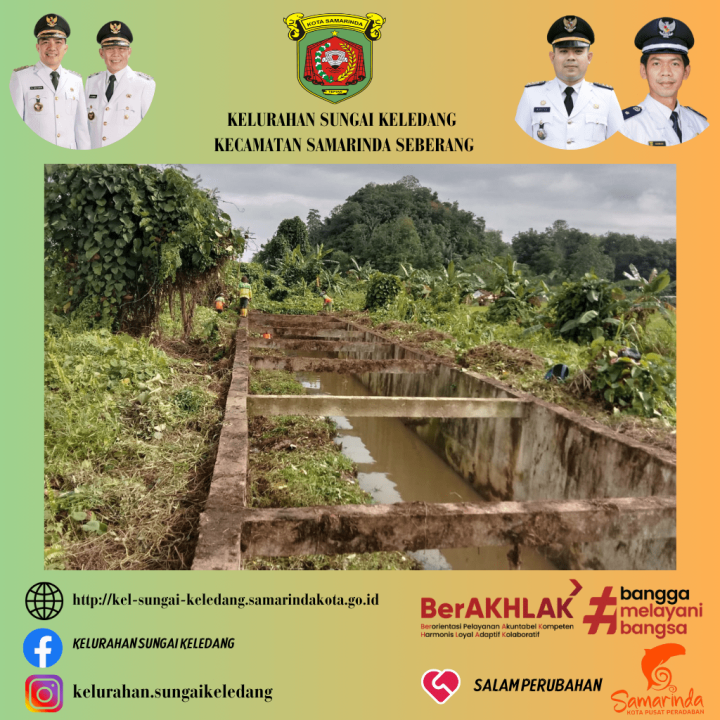 Monitoring Pembersihan Kanal Drainase Oleh Personil UPTD Pemeliharaan Saluran Drainase